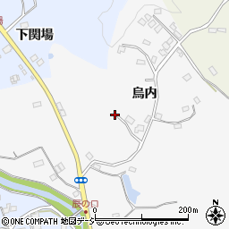 福島県いわき市仁井田町烏内97周辺の地図