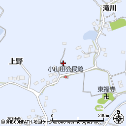 福島県いわき市山田町上野152周辺の地図