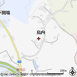 福島県いわき市仁井田町烏内周辺の地図