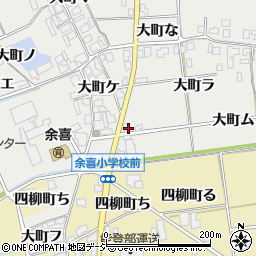 石川県羽咋市大町ム周辺の地図