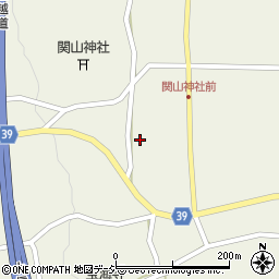 新潟県妙高市関山4868周辺の地図