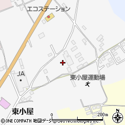 栃木県那須塩原市東小屋295周辺の地図