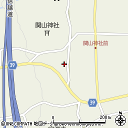 新潟県妙高市関山4972周辺の地図