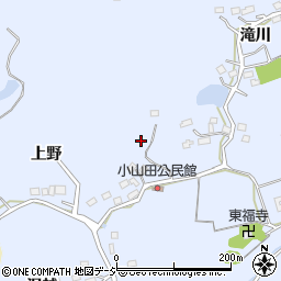 福島県いわき市山田町上野155周辺の地図