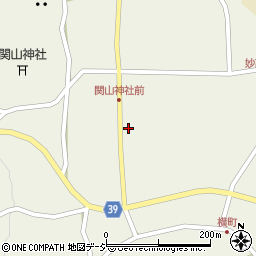 新潟県妙高市関山1469周辺の地図