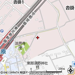 栃木県那須塩原市沓掛73-1周辺の地図