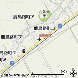 石川県羽咋市鹿島路町1688周辺の地図