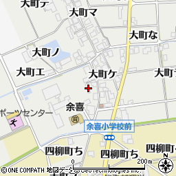 石川県羽咋市大町コ50-1周辺の地図