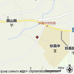 新潟県妙高市関山1622-10周辺の地図