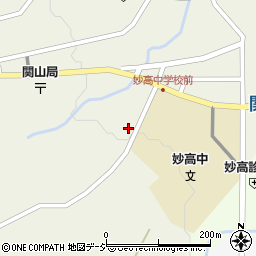 新潟県妙高市関山1622周辺の地図