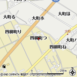 石川県羽咋市四柳町つ周辺の地図