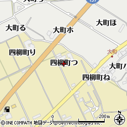 石川県羽咋市四柳町（つ）周辺の地図