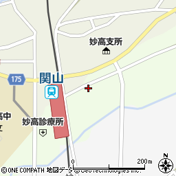 新潟県妙高市葎生517周辺の地図