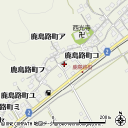 石川県羽咋市鹿島路町コ27周辺の地図