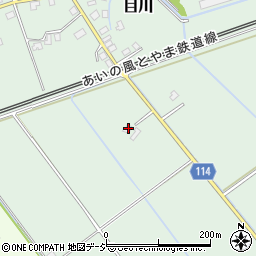 富山県下新川郡入善町目川465周辺の地図