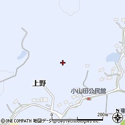 福島県いわき市山田町上野2周辺の地図