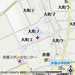 石川県羽咋市大町の周辺の地図