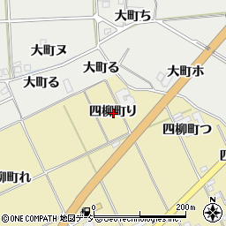 石川県羽咋市四柳町り周辺の地図