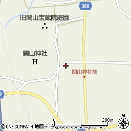 新潟県妙高市関山4856周辺の地図