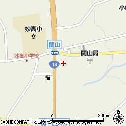 新潟県妙高市関山1550周辺の地図