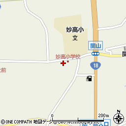 新潟県妙高市関山1523-8周辺の地図