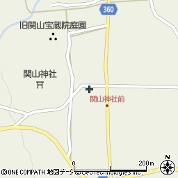 新潟県妙高市関山4853周辺の地図