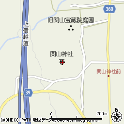 新潟県妙高市関山4804周辺の地図