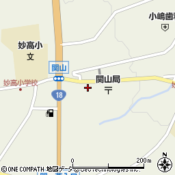 新潟県妙高市関山1553周辺の地図
