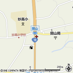 セブンイレブン妙高関山店周辺の地図