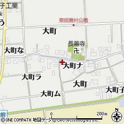石川県羽咋市大町ナ周辺の地図