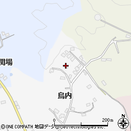 福島県いわき市仁井田町烏内101周辺の地図