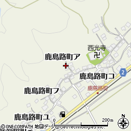石川県羽咋市鹿島路町ア周辺の地図