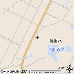 石川県羽咋市滝町ハ周辺の地図