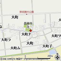 石川県羽咋市大町ソ周辺の地図
