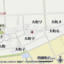 石川県羽咋市大町ツ6周辺の地図