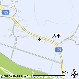 福島県いわき市山田町古川周辺の地図