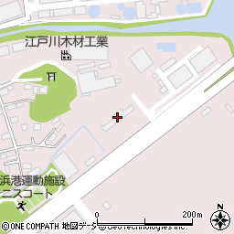 日本貨物検数協会藤原埠頭詰所周辺の地図