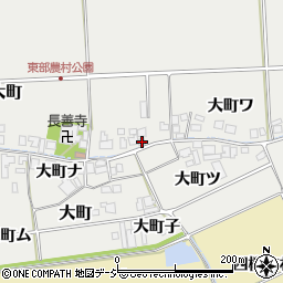 石川県羽咋市大町ソ104周辺の地図