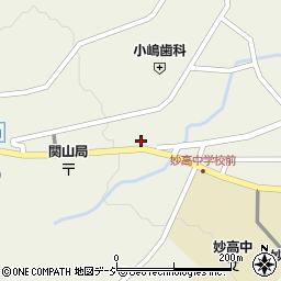 新潟県妙高市関山2059周辺の地図