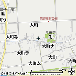 石川県羽咋市大町ソ86周辺の地図
