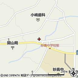 新潟県妙高市関山2057周辺の地図