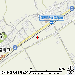 石川県羽咋市鹿島路町1005周辺の地図