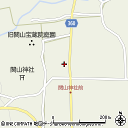 新潟県妙高市関山4843周辺の地図