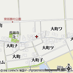 石川県羽咋市大町ソ105周辺の地図