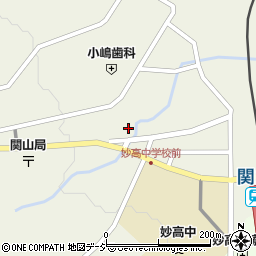 新潟県妙高市関山2055周辺の地図