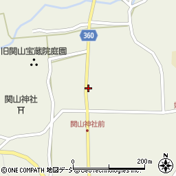 新潟県妙高市関山2913周辺の地図