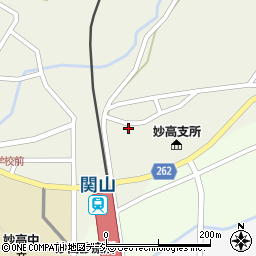 新潟県妙高市関山1699周辺の地図