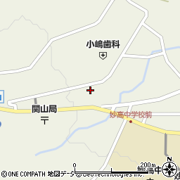 新潟県妙高市関山2080-4周辺の地図