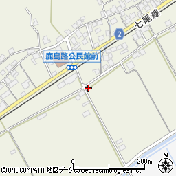 石川県羽咋市鹿島路町884周辺の地図