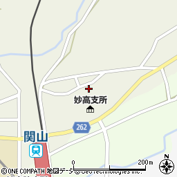 新潟県妙高市関山1199-10周辺の地図